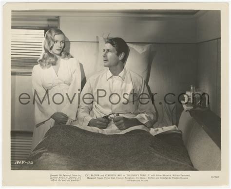 4f1559 Sullivans Travels 825x10 Still 1941 Sexy Veronica Lake Stands By Joel