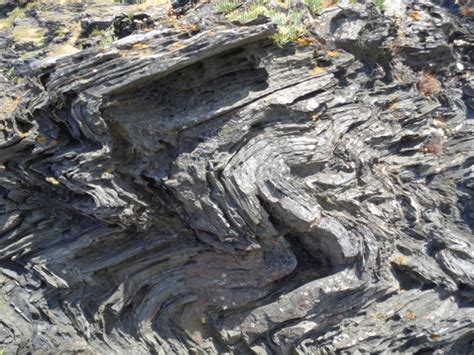 Folding Of Strata Refolded Fold © Ashley Dace Geograph Britain And