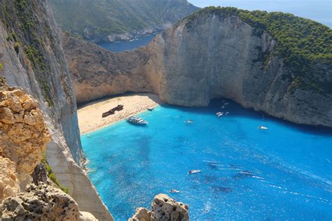 Best Time For Navagio Shipwreck Beach In Greece 2020 Best Season And Map