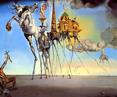 Salvador Dali 1904 1989 Painting By Ouyahya Rays Fine Art America