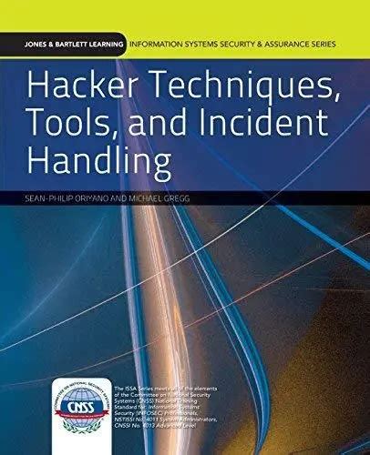 Hacker Techniques Tools And Incident Handling By Oriyano 1895