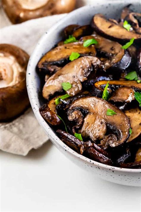 Oven Seared Mushrooms Recipe - EASY GOOD IDEAS