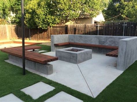50 Amazing Diy Bench Seating Area Backyard Landscaping Ideas Fire