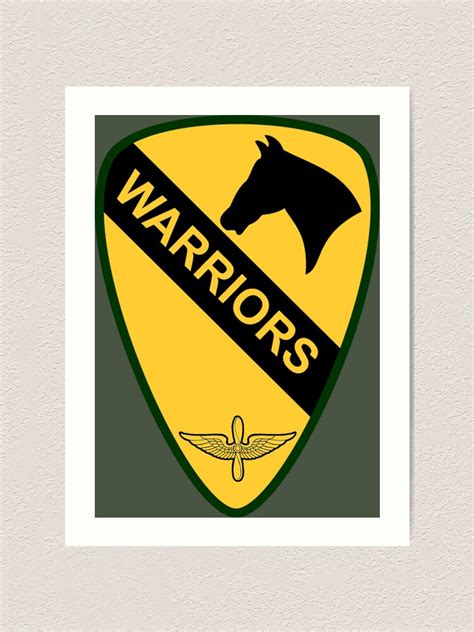 1st Air Cavalry Brigade 1st Cavalry Division Us Army Art Print For