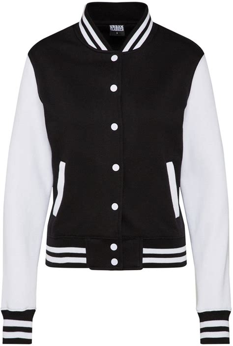 Urban Classics Ladies 2 Tone College Sweatjacket Tb218 Blackwhite A € 3490 Oggi Migliori