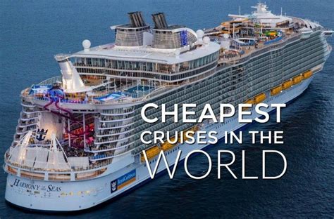 Top Cheapest Cruises Last Minute Cruise Deals For Viajes The Globe