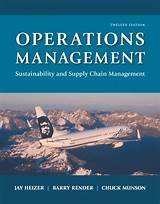 Operations And Supply Chain Management 4th Edition
