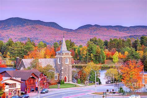 Autumn In Lake Placid New York Photograph By Denis Tangney Jr Fine