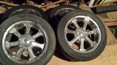 20 Chrome Rims W Tires Sell My Tires
