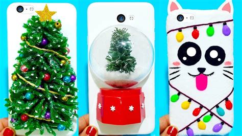 Diy Phone Cases Diy Christmas Phone Projects And Iphone Cover Decorations