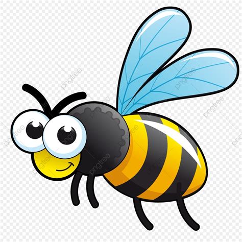 Bee Insects Clipart Cartoon Bee Bee Clipart Png And Vector With