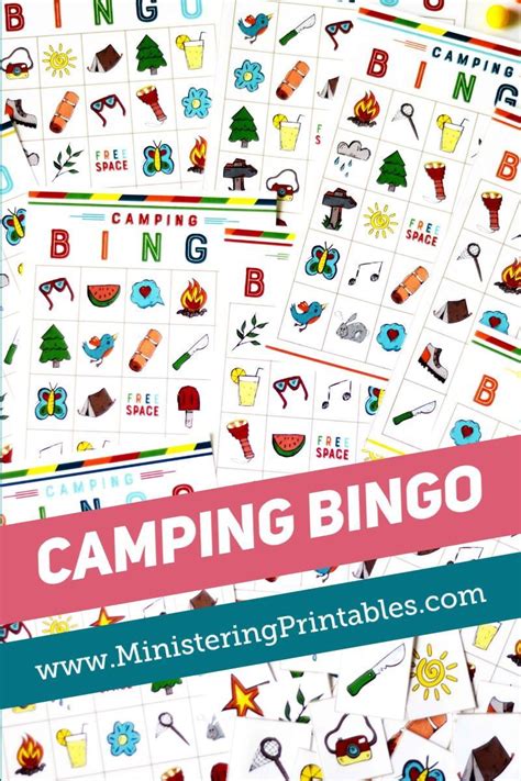 Camping Bingo Free Printable