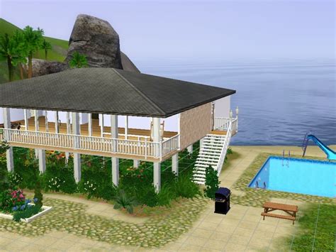 Las arenas small beach house design with outdoor living into an interior cocoon , a little shoreline house set in las arenas, peru stretches. Raised Beach House Plans Beach House Plans Southern Living ...