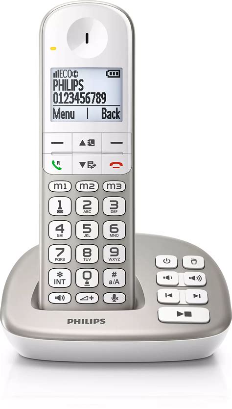 Cordless Phone With Answering Machine Xl4951sfr Philips