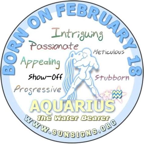 February 18 Zodiac Horoscope Birthday Personality Sunsignsorg