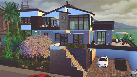 The Sims 4 Japanese Modern House Request Japanese Modern House The