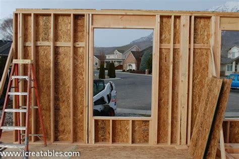 Framing A Exterior Wall Frame Interior Wall Frames On Wall