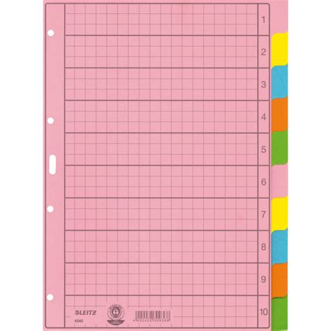 Schreibe folgende zahlen in buchstaben auf und vergleiche nachher mit der lösung! Register Leitz 4340 Blanko A4 Papier 10 Blatt 5-farbig (1 St.)