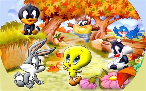 Characters Looney Tunes Baby Tweety Daffy Duck Bugs Bunny Sylvester The