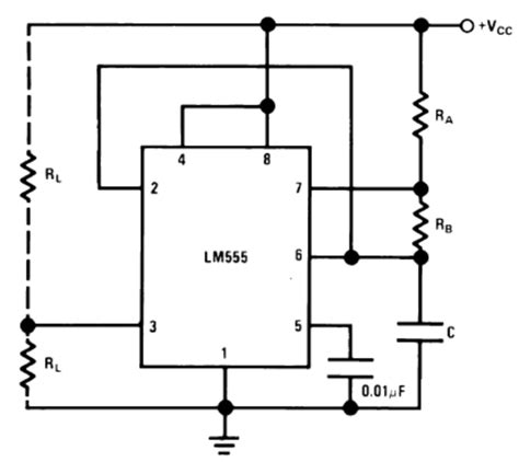 The General 555 Timer Circuit Schematic At The Heart Of The Circuit Is