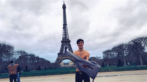Got Naked Under The Eiffel Tower January Youtube