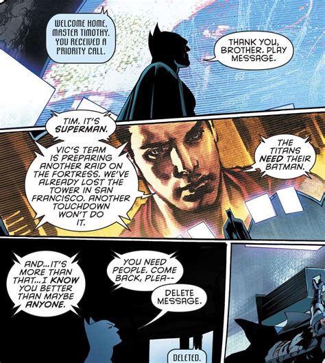 Dc Comics Rebirth Spoilers Detective Comics 966 Reveals Batman And Tim Drake Red Robins Future