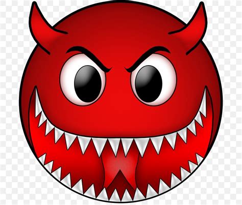 Devil Smiley Emoticon Png 693x698px Smiley Cartoon Clip Art Demon