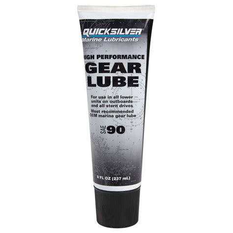 Quicksilver extreme performance gear lube was designed for outboard and sterndrive racing applications. Quicksilver High Performance Gear Lube Marine Accessory ...