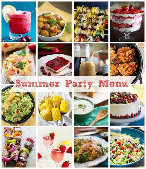 Summer Parties And Entertaining Are In Full Swing Here Are Some Great