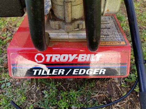 Troy Bilt Gas Powered Edger Tiller For Sale In Bowie Md Offerup