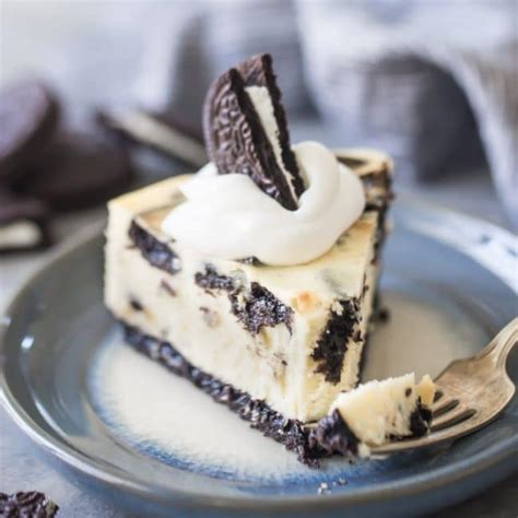 Oreo Cheesecake So Creamy And Loaded With Cookies Baking A Moment