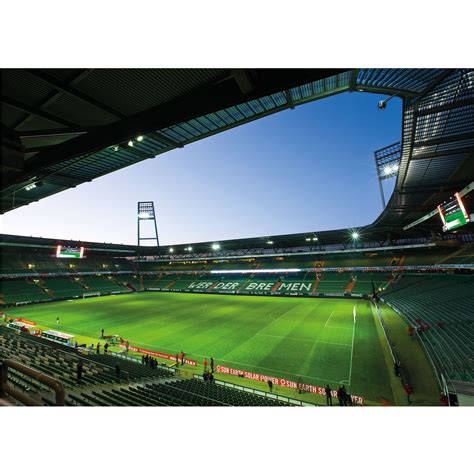 Hier findet ihr eckdaten & infos zur geschichte des stadions von werder. Fototapete Werder Bremen Weserstadion Innen von K&L Wall ...