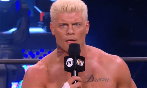 Watch Cody Reveals To Fans After Dynamite That He Can Now Be Called