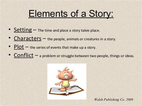 Elements Of A Story Powerpoint