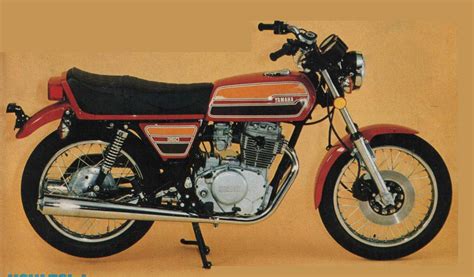 Yamaha Xs 360 1976 77 Technical Specifications