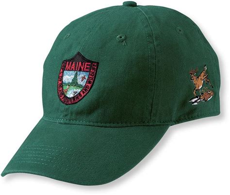 Ll Bean Adults Maine Inland Fisheries And Wildlife Baseball Cap