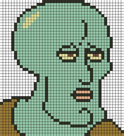 Alpha Pattern 70724 Braceletbook Minecraft Pixel Art Pixel Art