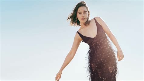 Emilia Clarke For Harper S Bazaar July 2016 By David Slijper