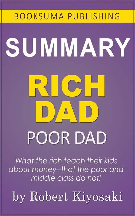 Summary Of Rich Dad Poor Dad By Robert Kiyosaki By Booksuma Publishing