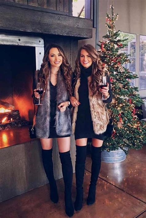 46 Chic Women Outfits Ideas For Holiday Christmas Fashionnita
