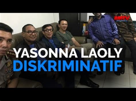 Yasonna hamonangan laoly sh., msc., ph.d adalah menteri hukum dan hak asasi manusia dalam kabinet kerja yang menjabat sejak 27 oktober 2014. Yasonna Laoly Diskriminatif - YouTube
