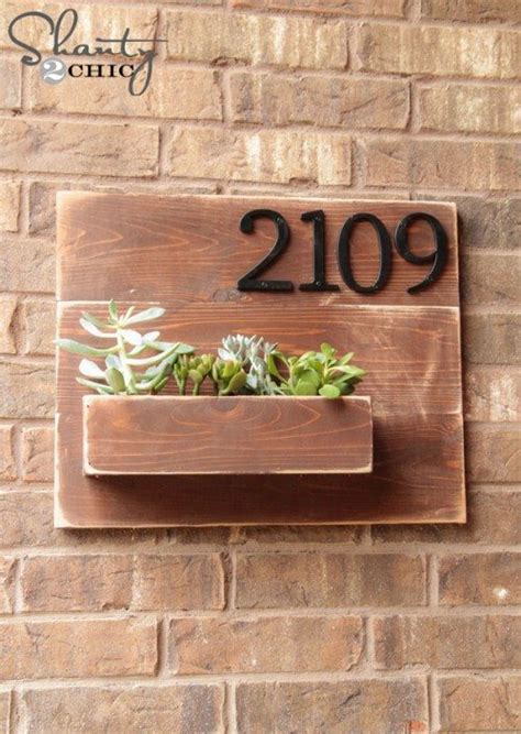 A house or an apartment that doesn't have a number lacks identity. DIY House Number Sign - Craftivity Designs