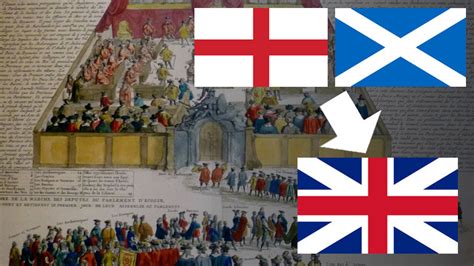 History Act Of Union Zusammenschluss Schottland Und England 1707