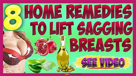lift sagging breasts naturally top 10 home remedies youtube
