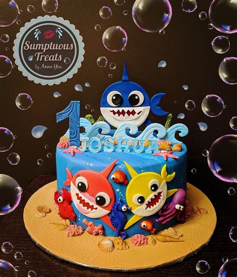 Astute toddler — baby shark (french version) 01:40. Pink Fong Baby Shark Cake ~ Custom Cakes ~ Edible Art ...