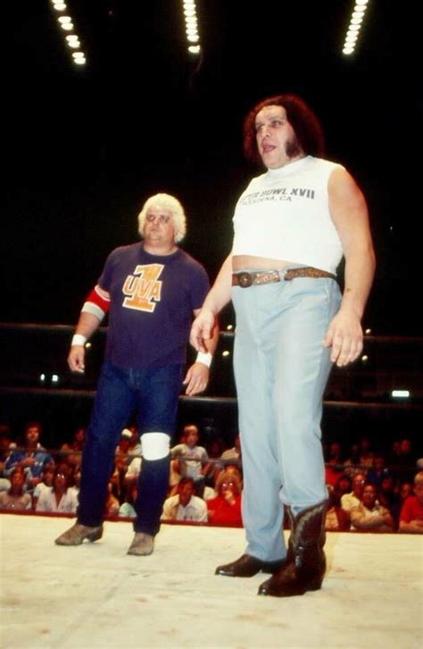 Dusty Rhodes And Andre The Giant Andre The Giant Pro Wrestling