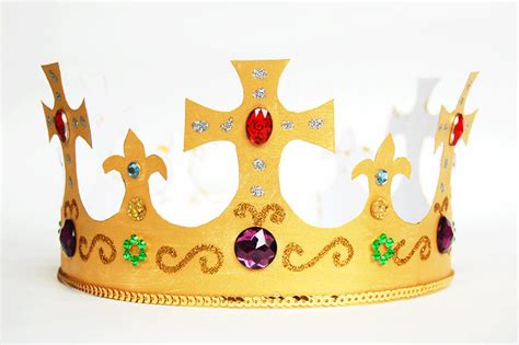 Gold King Crown For Men Prince Birthday Crowns Cosplay Royal Crown