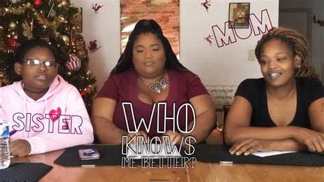 Who Knows Me Better 👀 Mom Vs Sister Vlogmas Day 8 Youtube