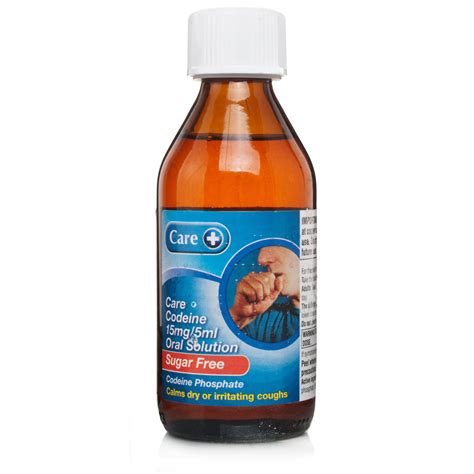 Care Codeine Oral Solution Sugar Free 15mg5ml Chemist Direct