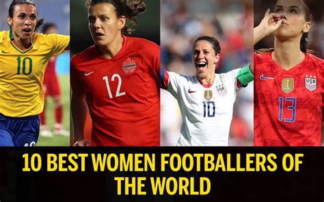 10 Best Women Footballers In The World ⋆ Sportycious